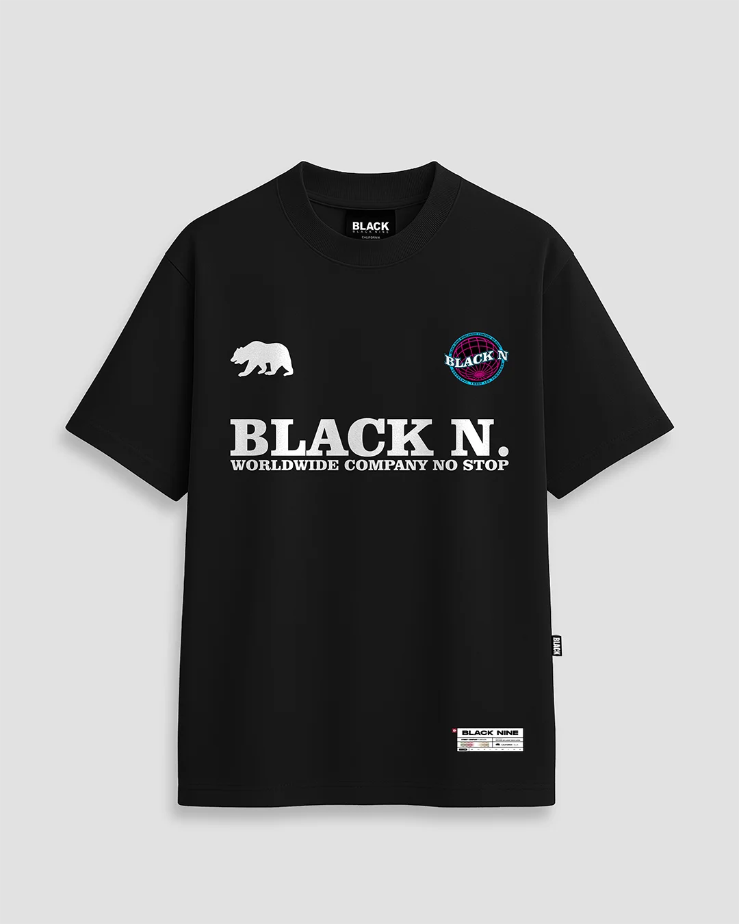 Camiseta Premium Black N No Stop - Off White B90646