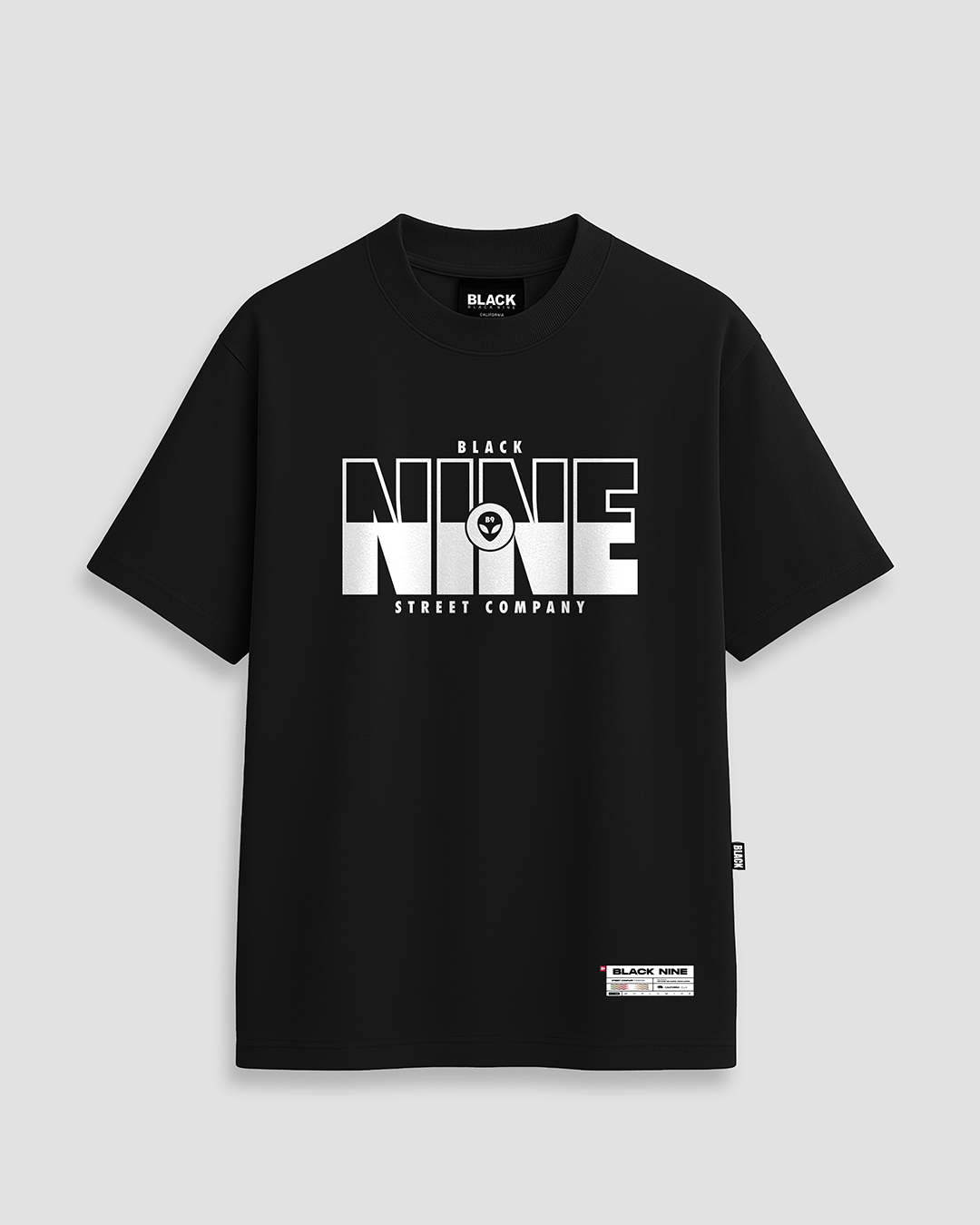 Camiseta Streetwear B9 Company - Preta