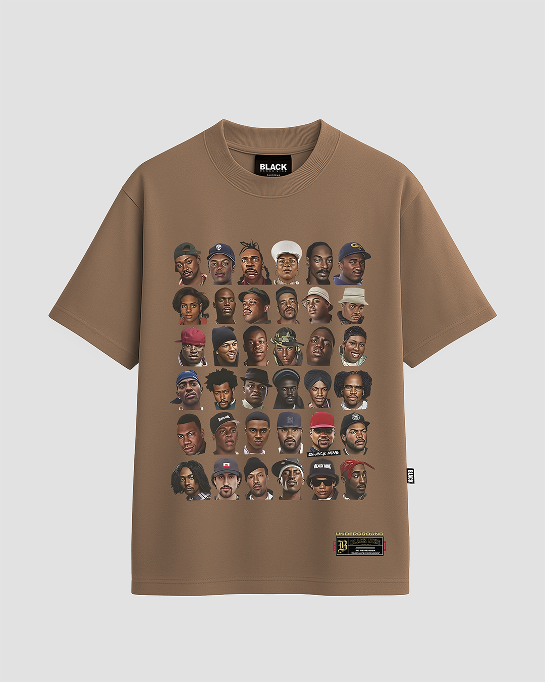 BABYL Tシャツ② LIVING LEGEND.TEE (XL) Camiseta Black Legends - Marrom