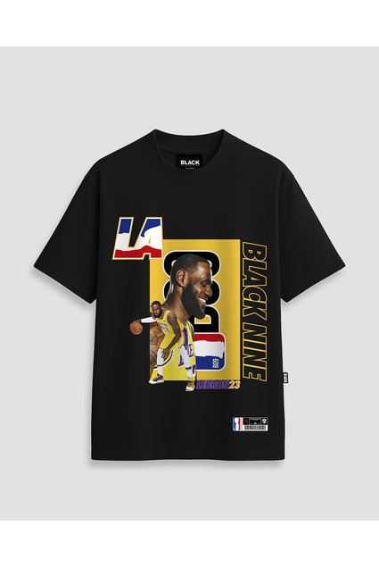 Camiseta Oversized Streetwear Forgiven - Preta
