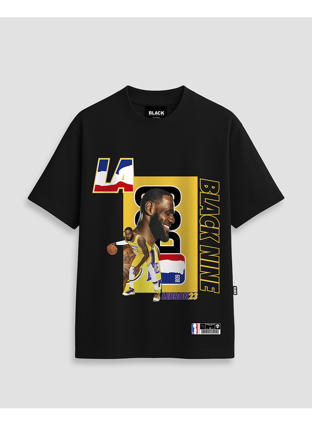 Camiseta Black Nine Lebron 23 - Preta