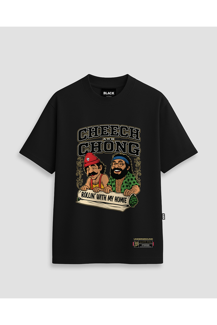 Camiseta Oversized Streetwear Eminem Slim Shady - Preta