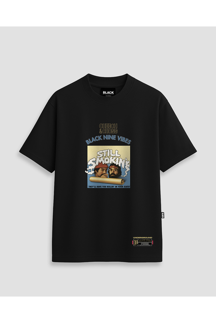 Camiseta Travis Scott Black Nine Preta