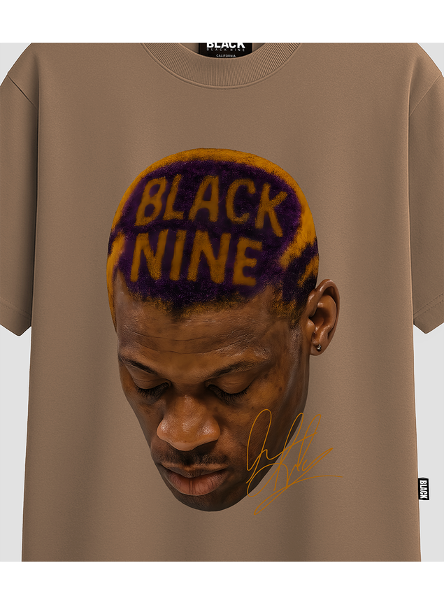 Camiseta Streetwear Dennis Rodman Black Nine - Marrom