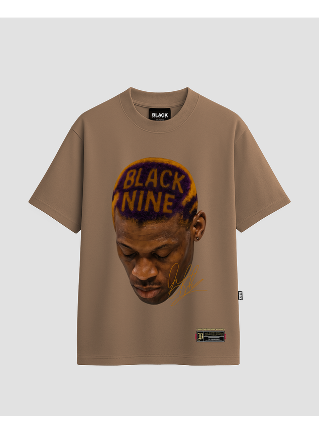 KITH Vintage RODMAN tシャツ Camiseta Streetwear Dennis Rodman Black Nine - Marrom