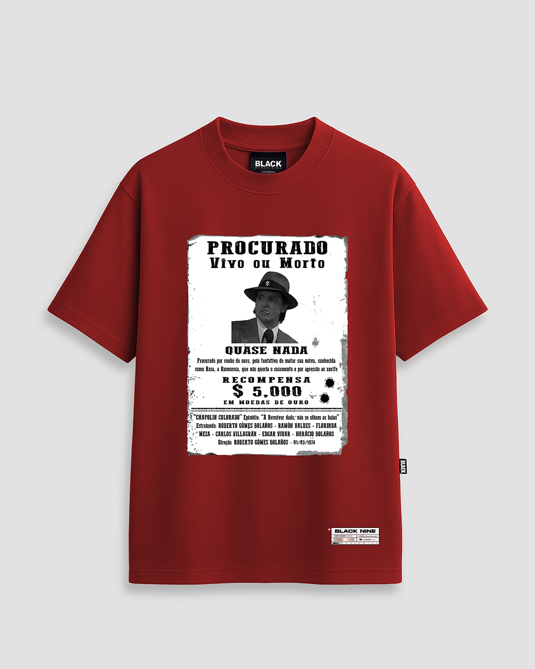 ウェア truth Camiseta Streetwear Quase Nada - Vermelha