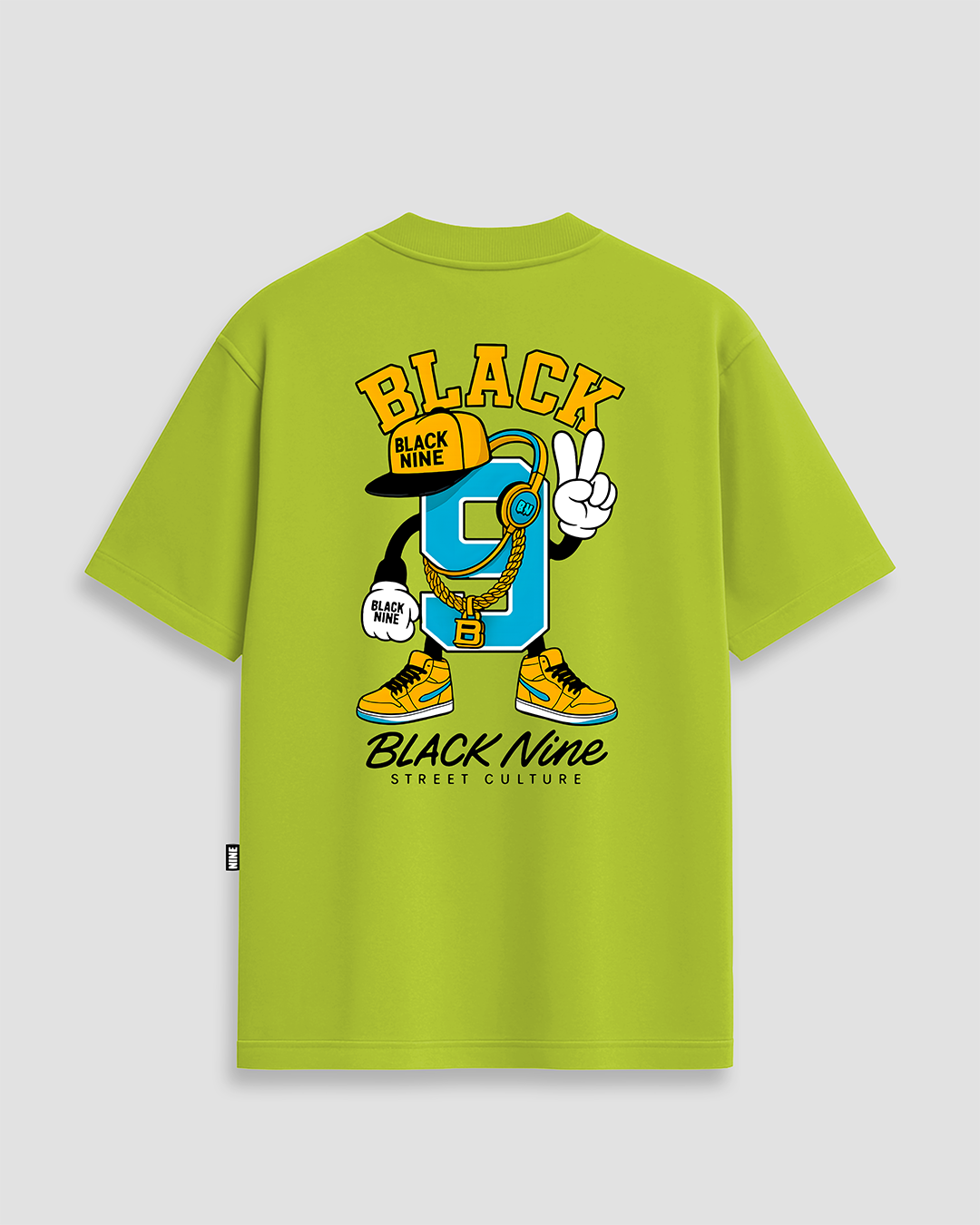 Camiseta Streetwear Culture 09 - Amarelo Esverdeado