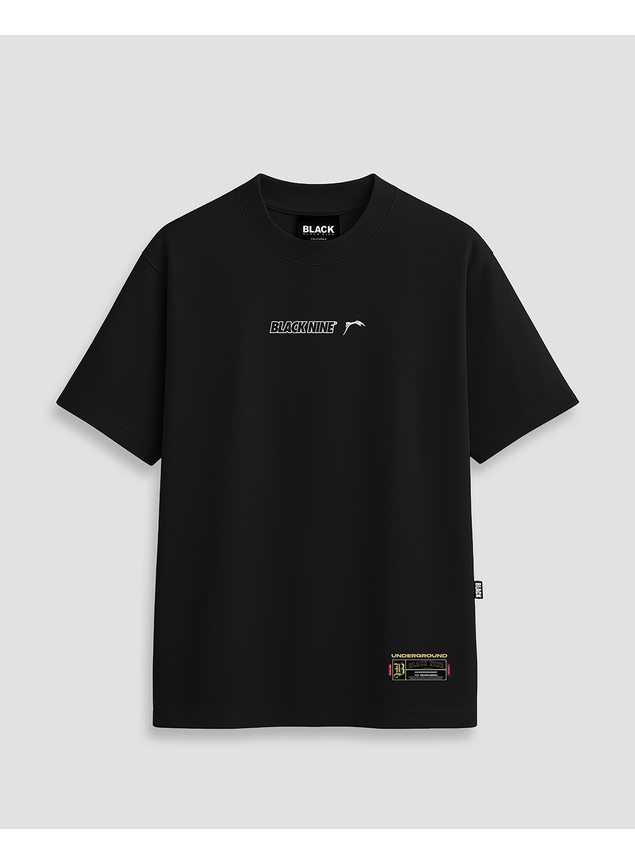 Camiseta Black Nine The Tupac Shakur - Preta