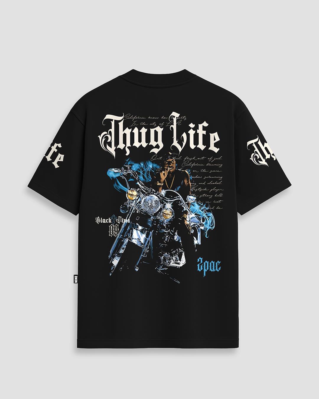 2pac thug life ゲームシャツ　サグライフ THUG LIFE - 90s サグライフ ゲームシャツ XL THUG LIFE ストリート の