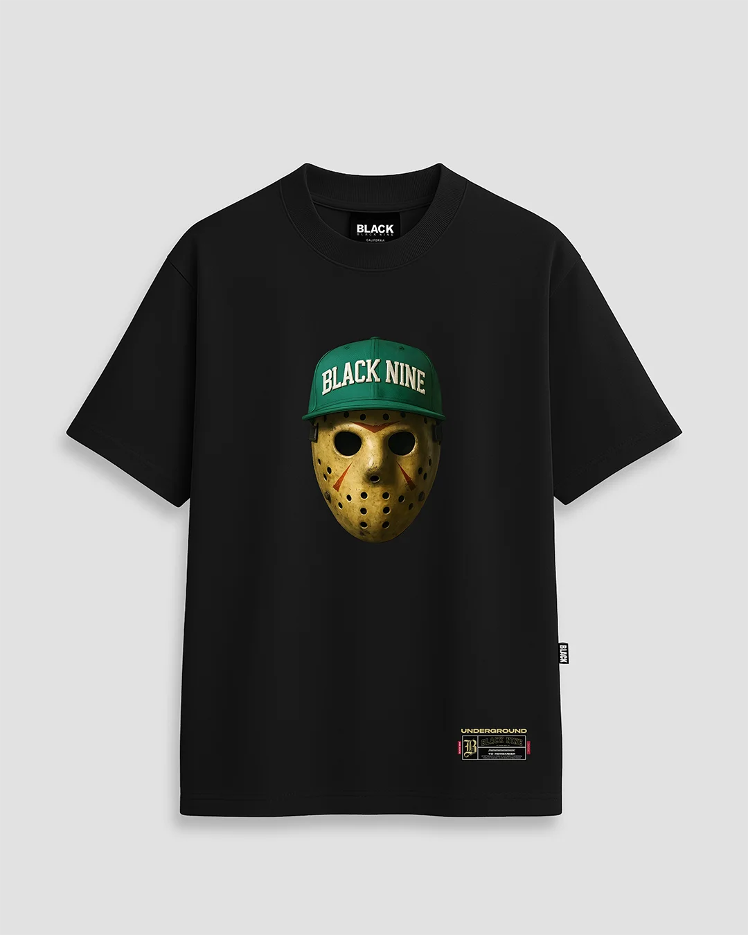 Camiseta Black Nine Jason Voorhees The Creator - Preta - B91423