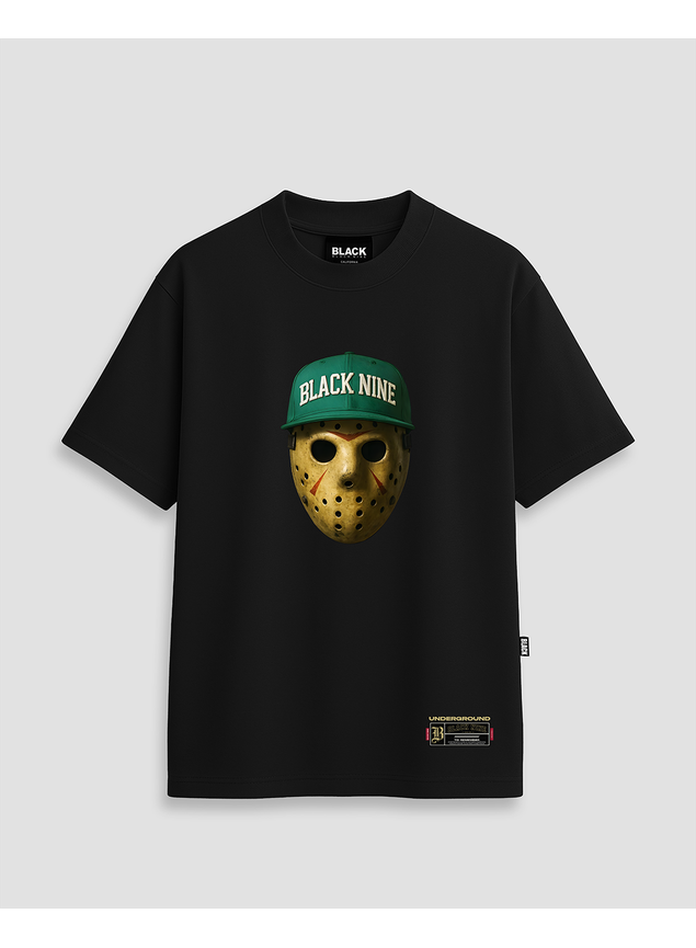 Camiseta Black Nine Jason Voorhees The Creator - Preta - B91423