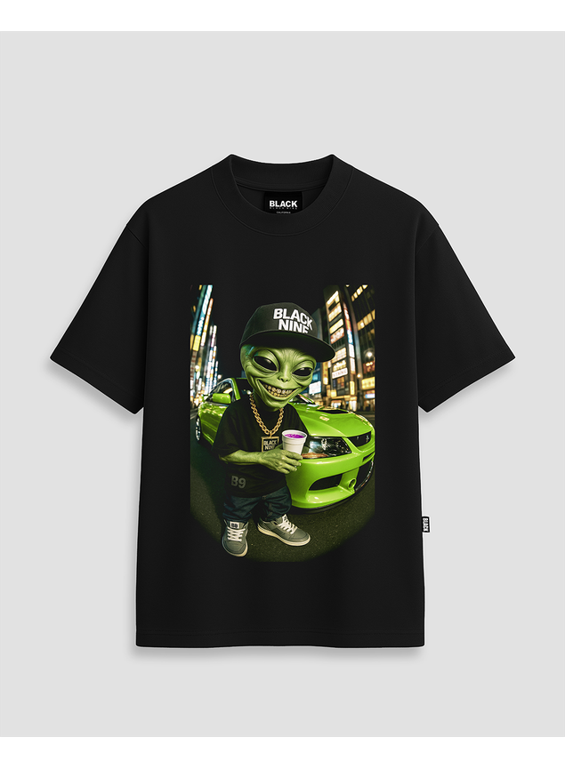 Camiseta Black Nine Et Vibes - Preta