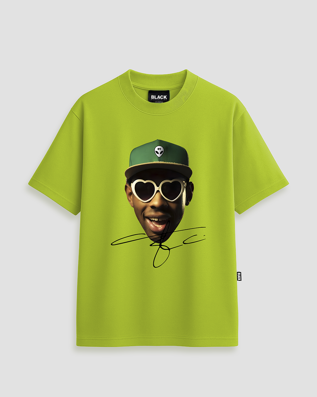 Camiseta Black Nine Tyler The Creator - Amarelo Esverdeado