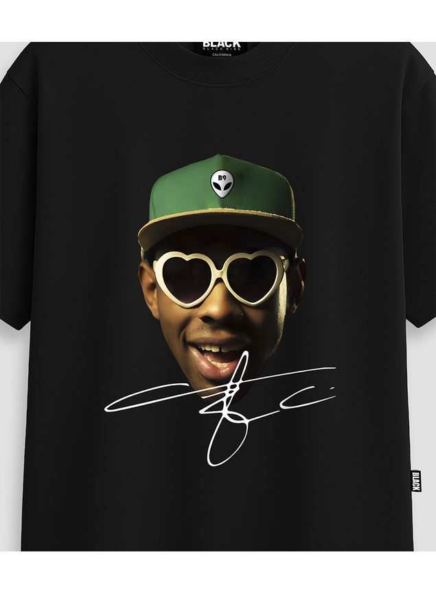 Camiseta Black Nine Premium Tyler The Creator - Preta