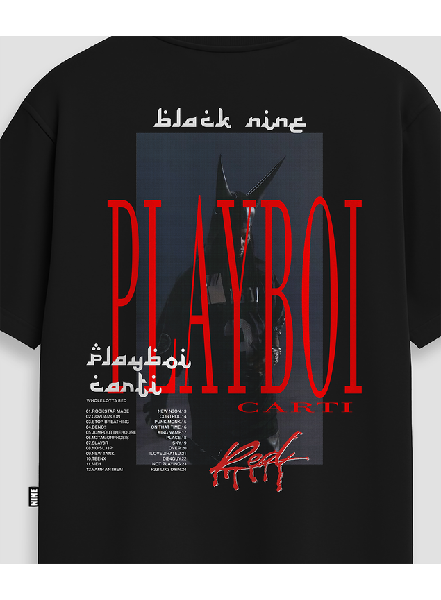 Camiseta Playboi Carti - Preta
