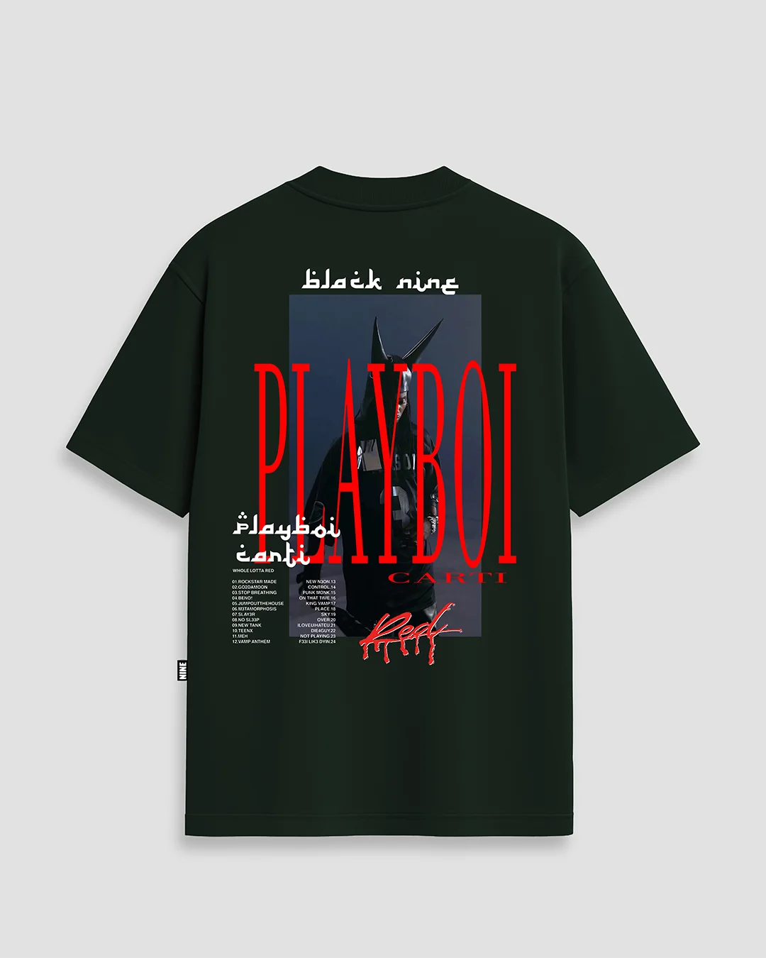 Camiseta Playboi Carti - Preta