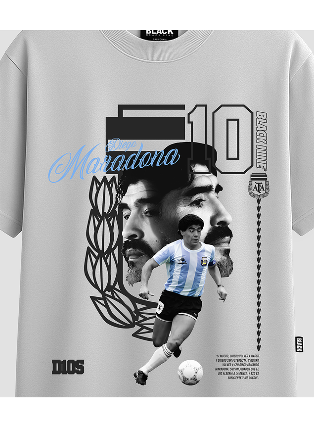 スポーツ PRO STARS MARADONA Camiseta Maradona D10S - Branca