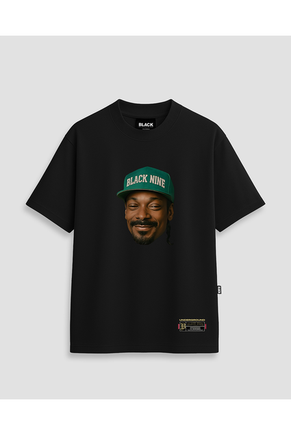 Camiseta Oversized Streetwear Guetto Black Nine - Roxa