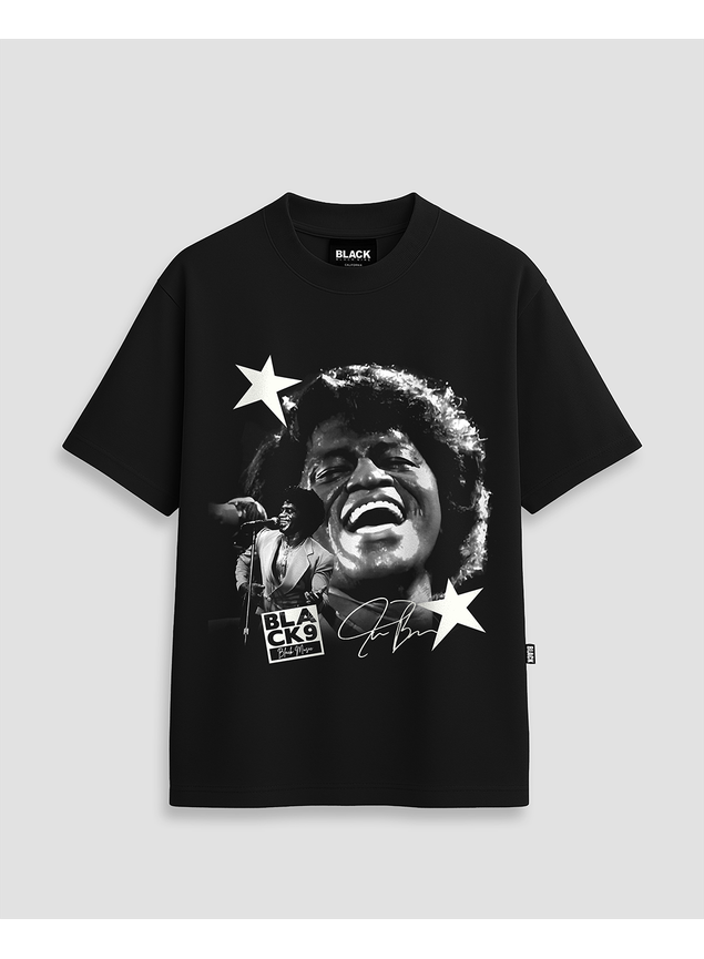 Camiseta James Brown Forever - Preta