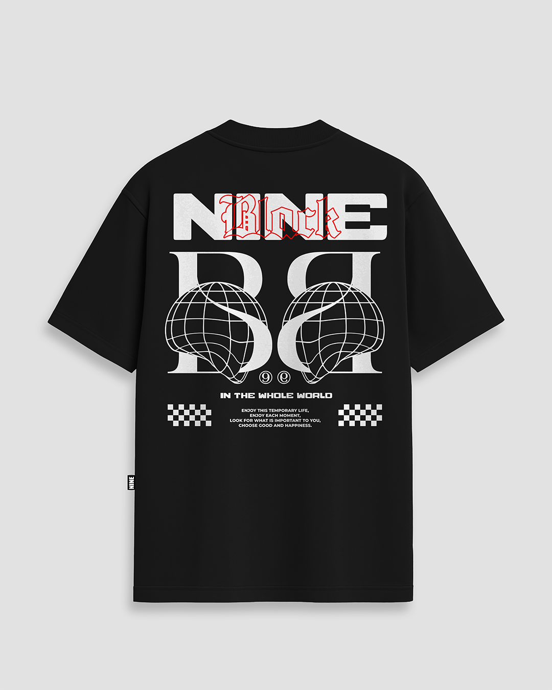 ウェア Worldwide.OF Camiseta Streetwear In The Whole World - Preta