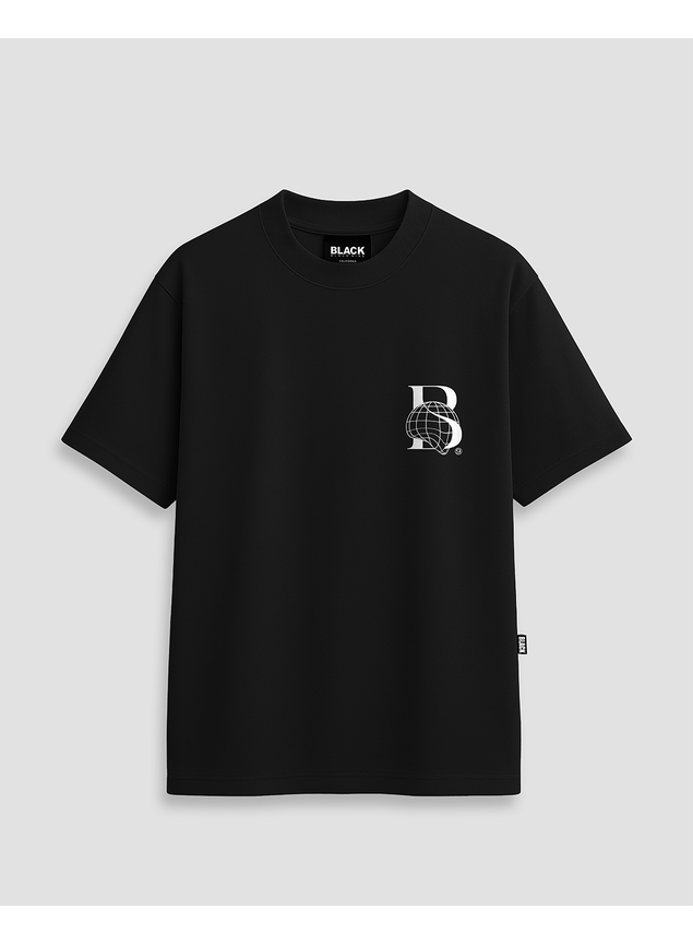 Camiseta Streetwear In The Whole World - Preta