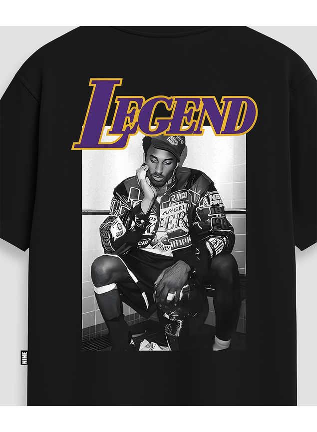 Camiseta Streetwear Kobe Bryant Champion - Preta