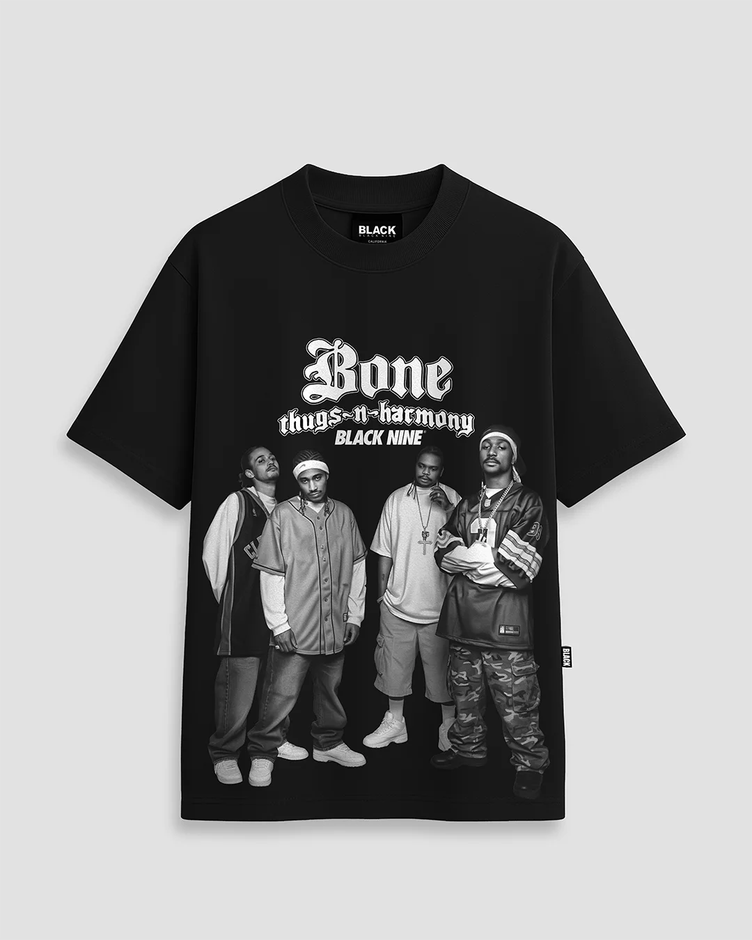Camiseta Bone Thugs-n-Harmony - Preta
