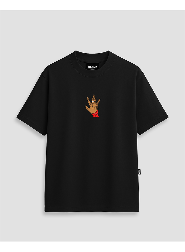 Camiseta Tupac Shakur King - Preta