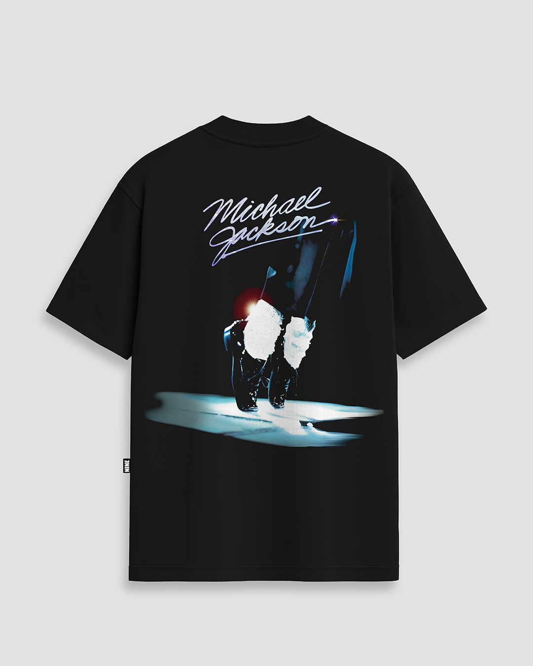 Camiseta Michael Jackson Moonwalk - Preta