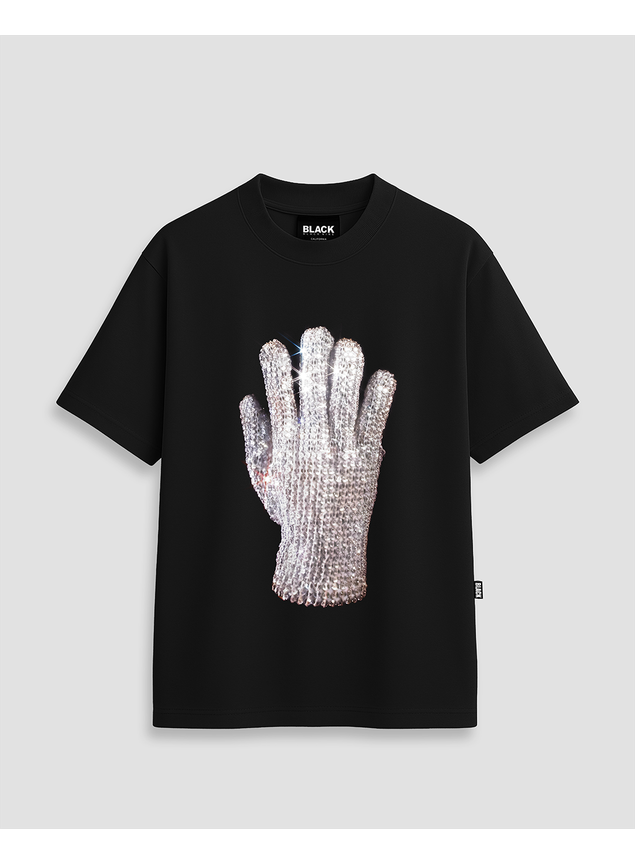 Camiseta Michael Jackson Moonwalk - Preta