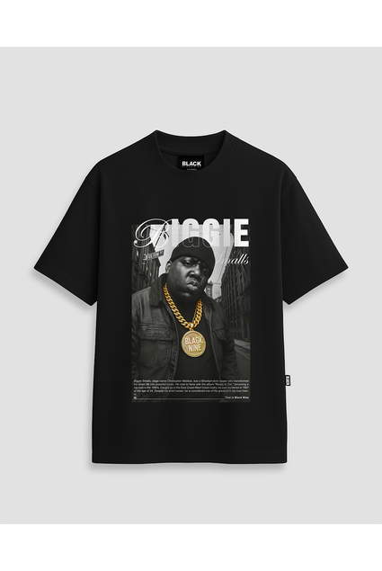 Camiseta Black Nine Tupac x Snoop Dogg - Preta