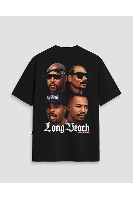 Camiseta Black Nine Kendrick Lamar They Not Like Us - Preta