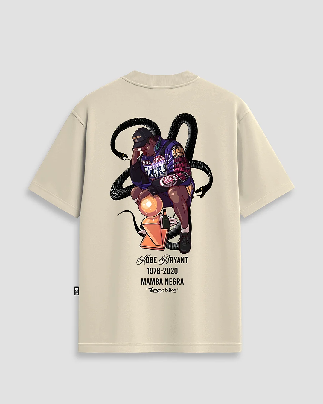 Camiseta Kobe Bryant Champion - Off White