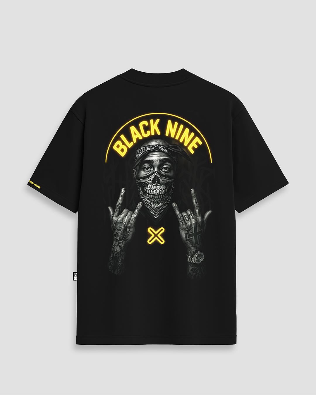 Camiseta Tupac Shakur Gangsta Preta