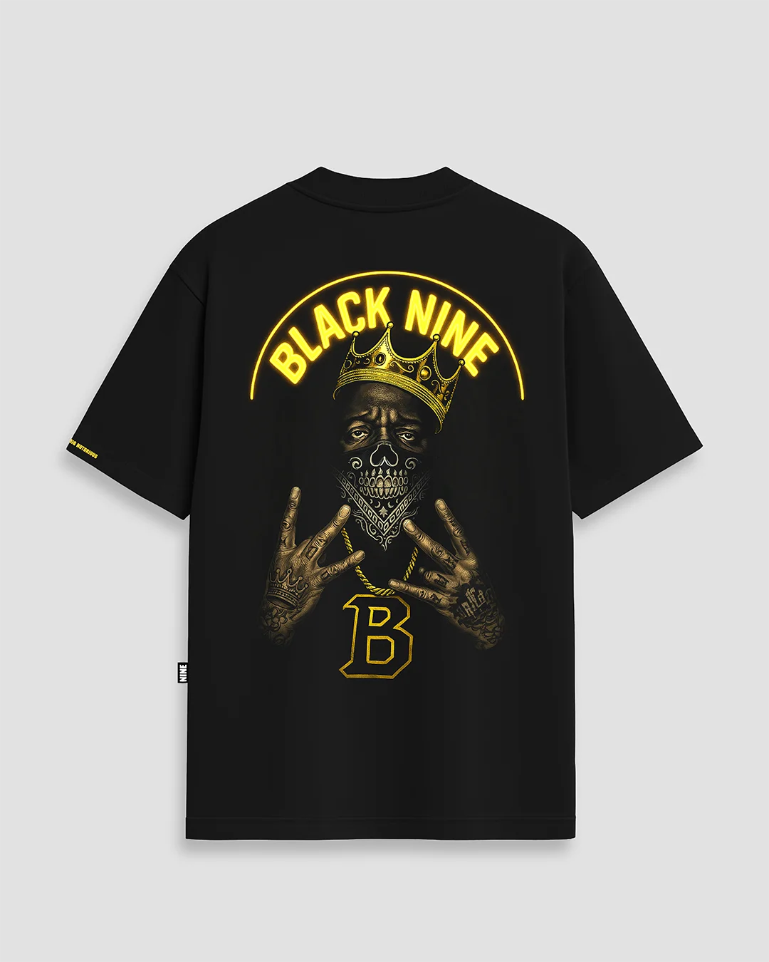 Camiseta Snoop Dogg Gangsta - Preta