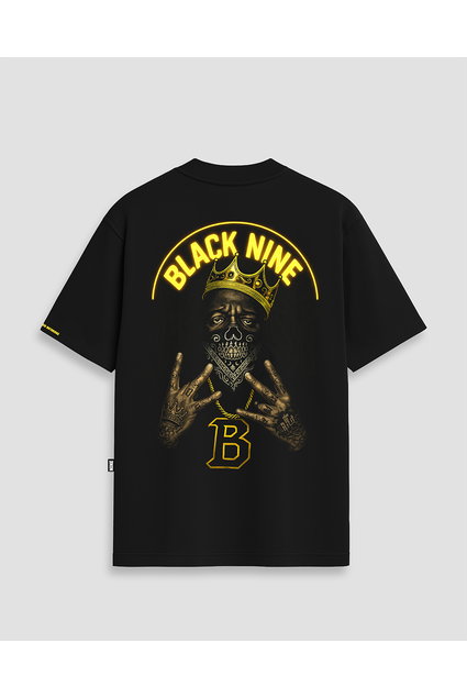 Camiseta Black Nine Premium Black Nine Wave B90243