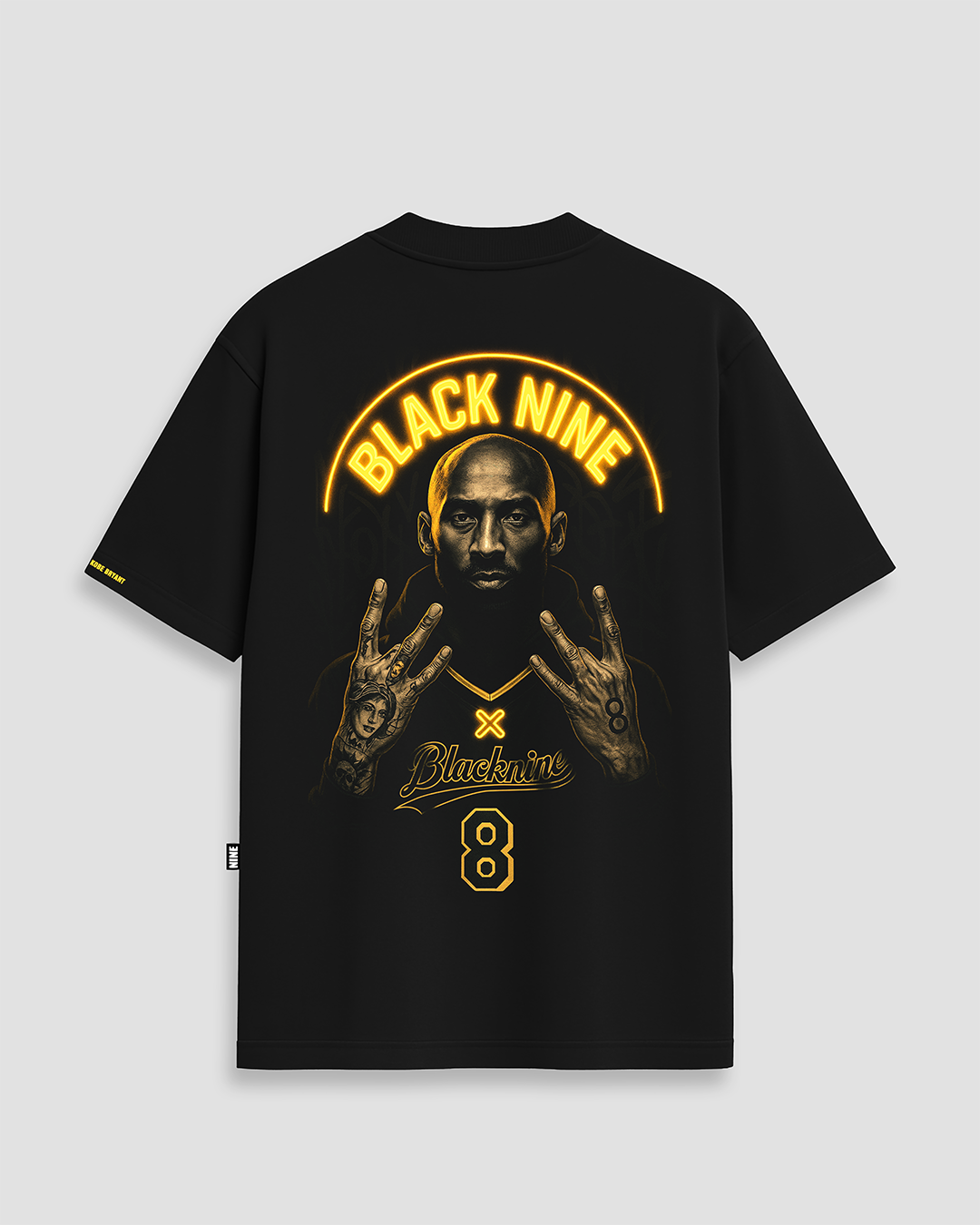 Camiseta Kobe Bryant Gangsta - Preta