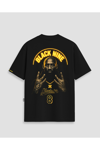 Rodman☆Slamdunk PHANTOM CLIQUE 　US9 Camiseta Black Nine Rodman Preta