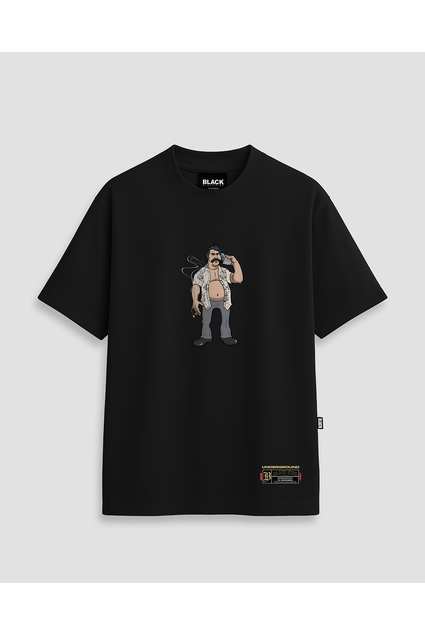 Camiseta Streetwear Jesus Christ Preta