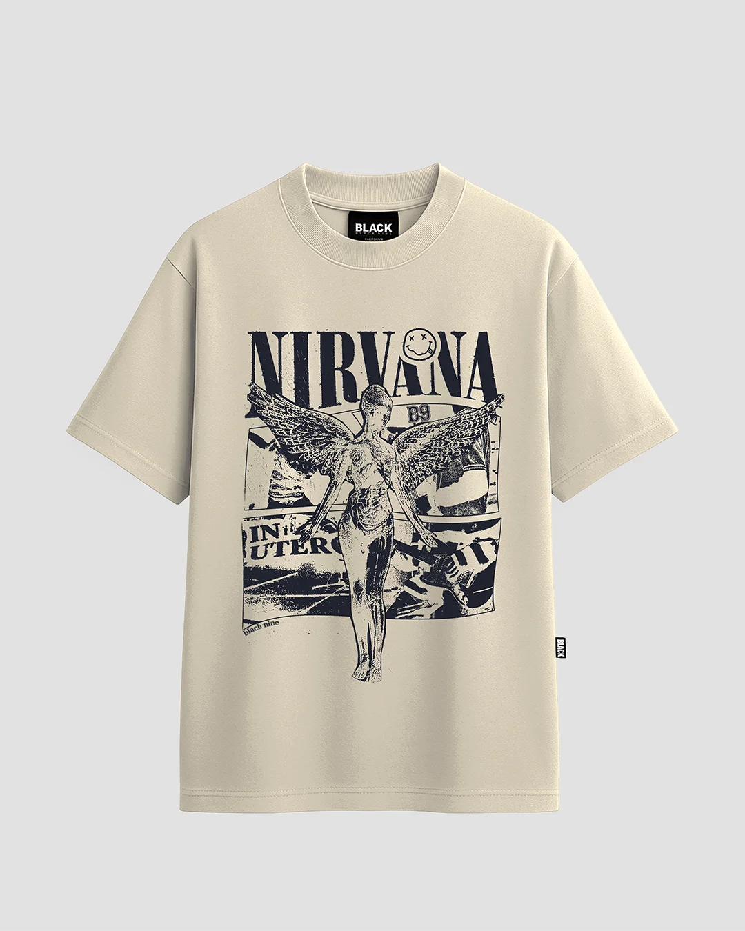 Camiseta Nirvana In Utero - Off White