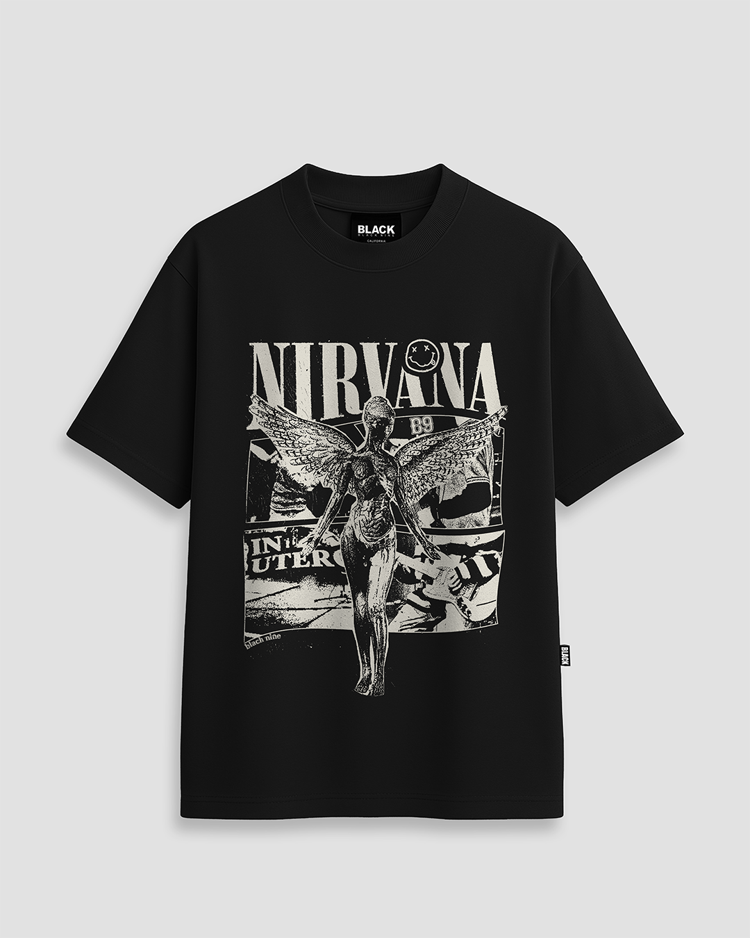 Camiseta Nirvana In Utero - Preta