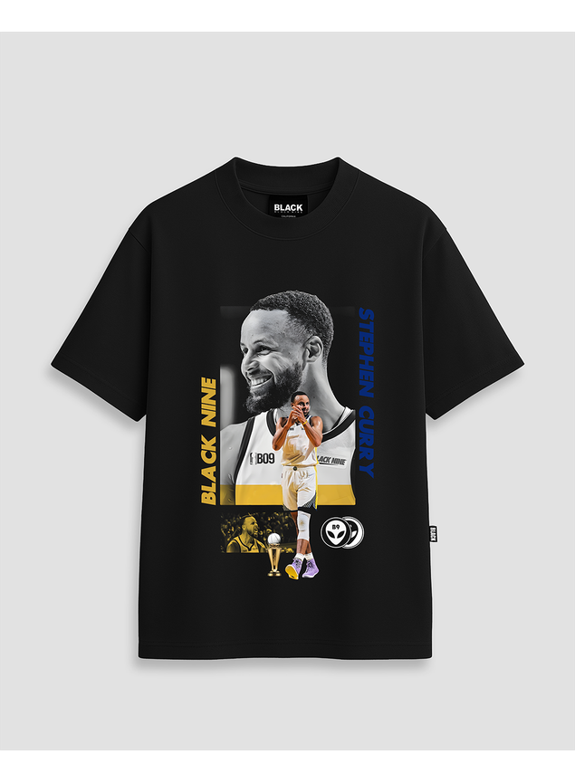 Camiseta Stephen Curry - Preta