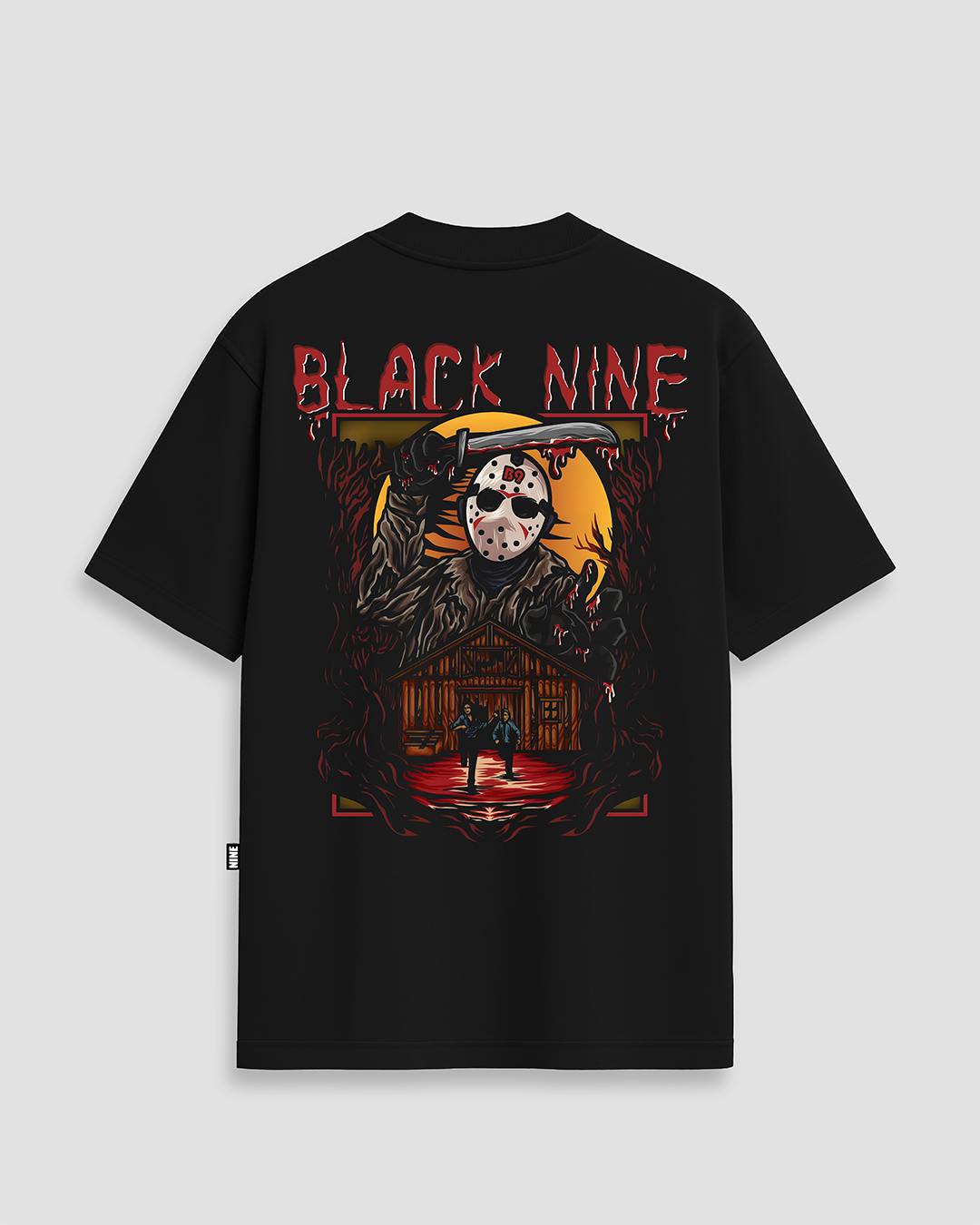 Camiseta Sexta Feira 13 Jason - Preta