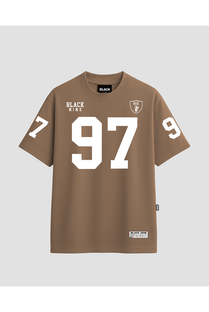 Camiseta 96 Tupac Number - Marrom