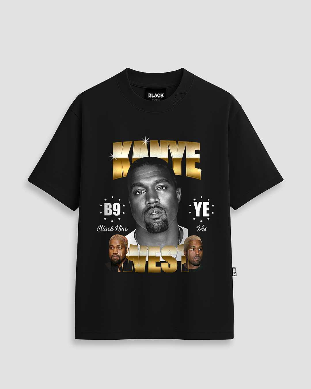 コレクション T-Shirt of Kanye West Camiseta Kanye West - Preta