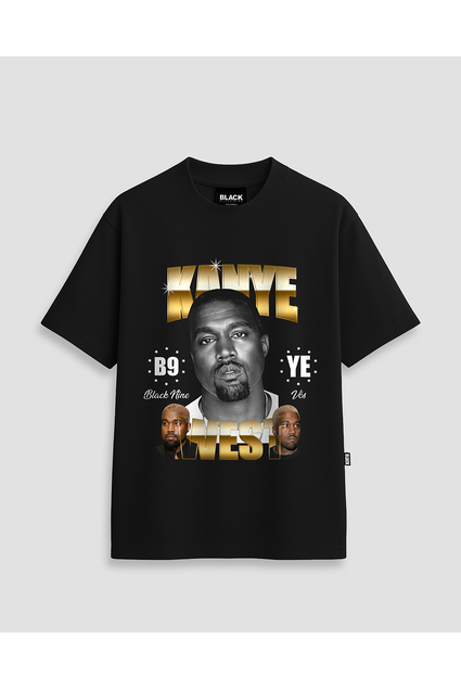 こ*木様 ９ THE CLASSICS 35th ANNIVERSARY Camiseta Black Nine Premium The Godfather Classic- Preto B90507