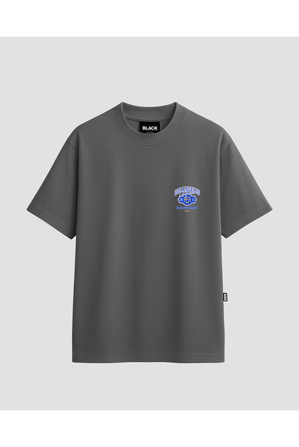 トップス WIRED Camiseta Oversized Streetwear Chrome Statue B9 - Preta