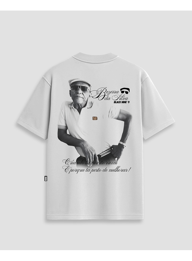Camiseta Oficial Bezerra Da Silva Sabedoria - Branca - produto