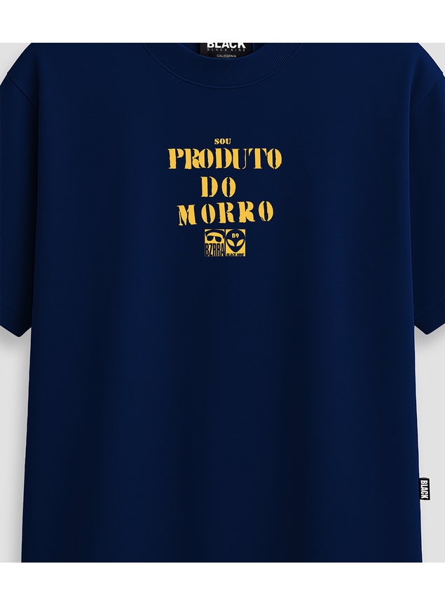 Camiseta Oficial Bezerra Produto Do Morro - Azul Marinho - produto