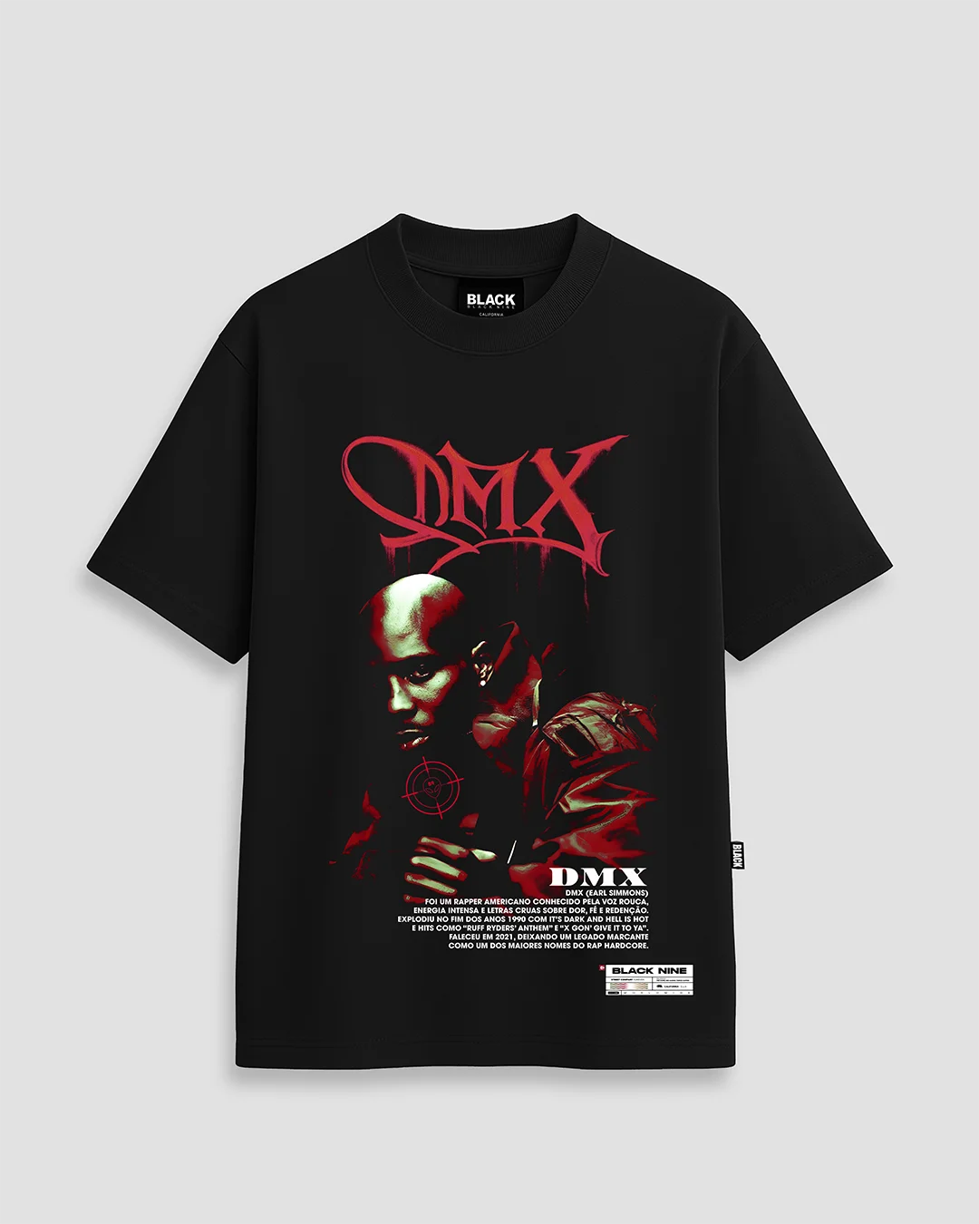 Camiseta Dmx B9 - Preta - B91979
